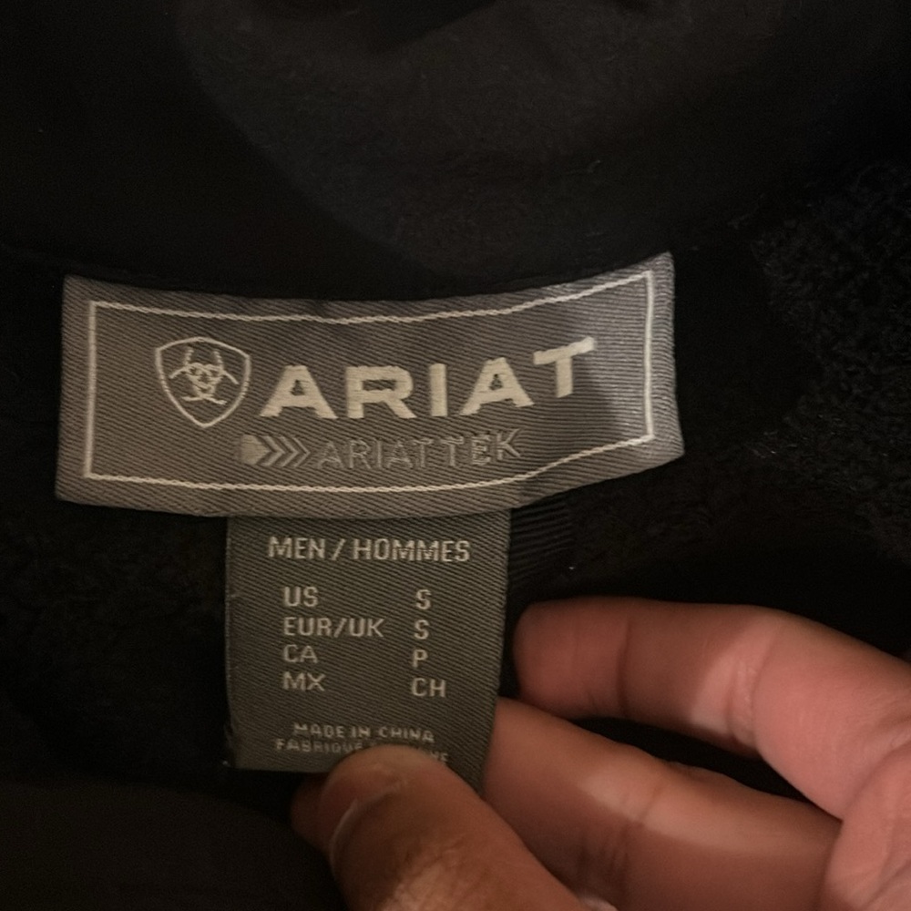 Ariat Men's Black Softshell Jacket - image 3